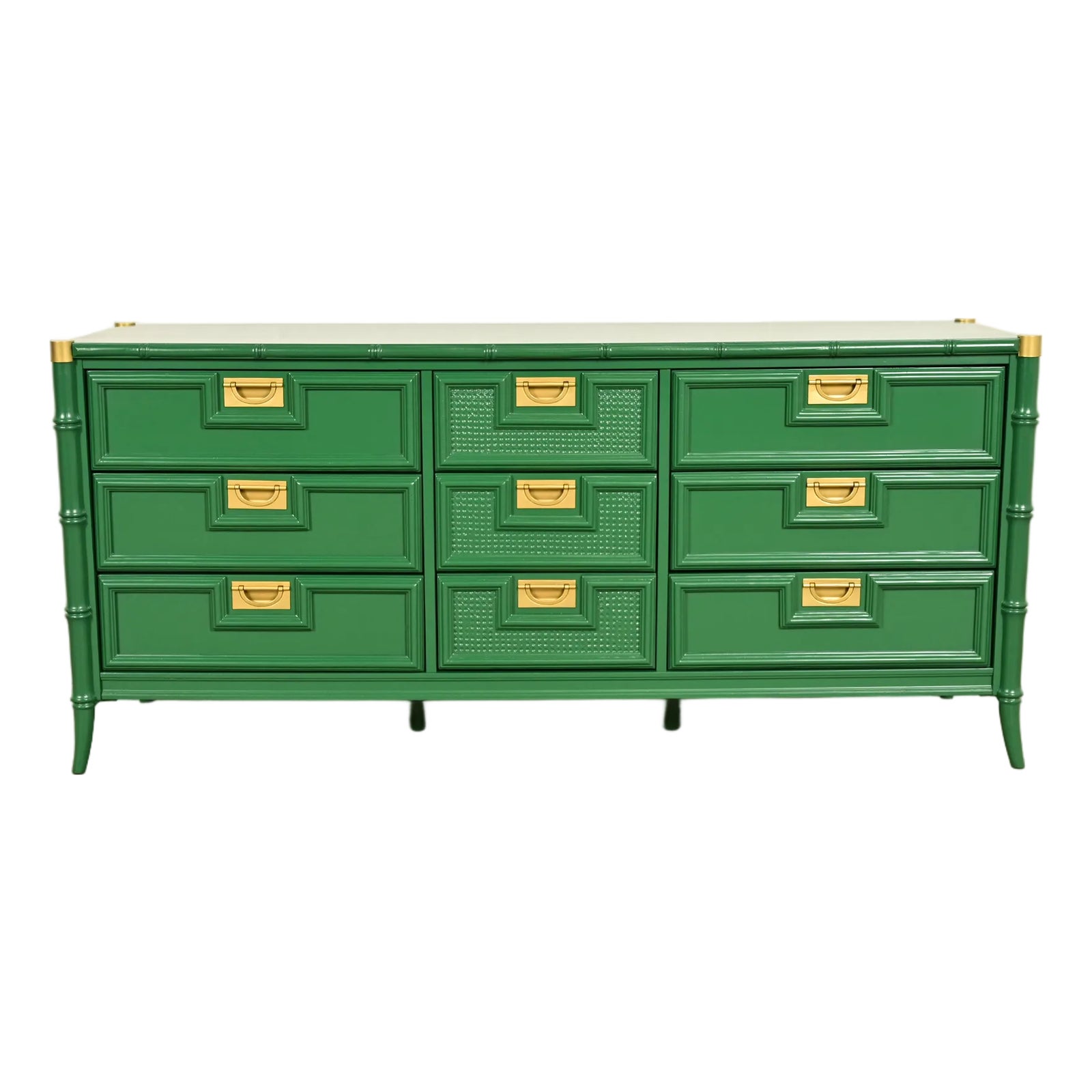 green bamboo dresser Henry Link Faux Bamboo Chest (prices includes your choice of color)