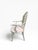 Late 20th Century Hollywood Regency Silver Leaf Shell Back Armchairs in Brunschwig & Fils Velvet – Pair For Sale In Boston - Image 6 of 13