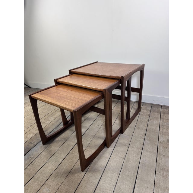1970s Nesting Tables in Teak from G-Plan, 1960s, Set of 3 For Sale - Image 5 of 9