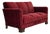 Danish Three-Seater Sofa in Furniture Velour and Oak Wood, 1950s For Sale