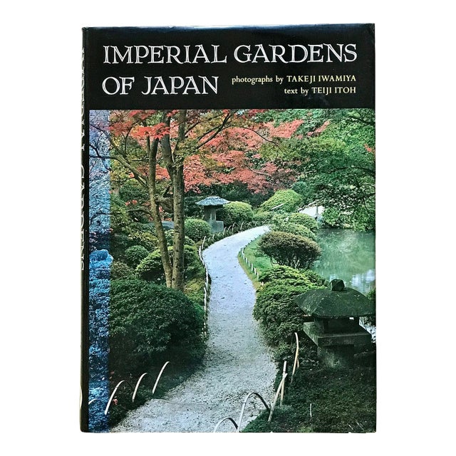 1989 Imperial Gardens of Japan Hardcover Book For Sale