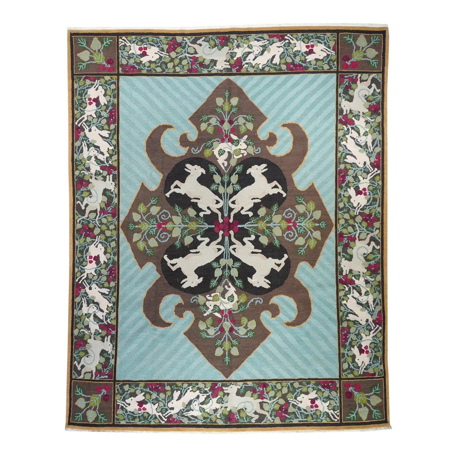 Contemporary Sumak Rug 8'0'' x 10'0'' | Chairish