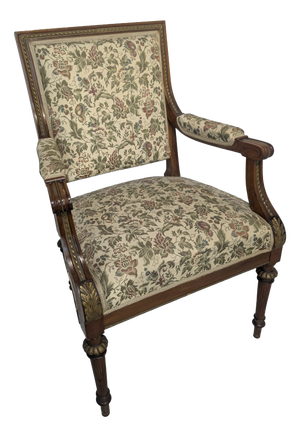 Antique Louis XVI Style Armchair, France
