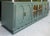 Spanish Revival Sage Green & Gold Leaf Sideboard From 60's For Sale - Image 4 of 8