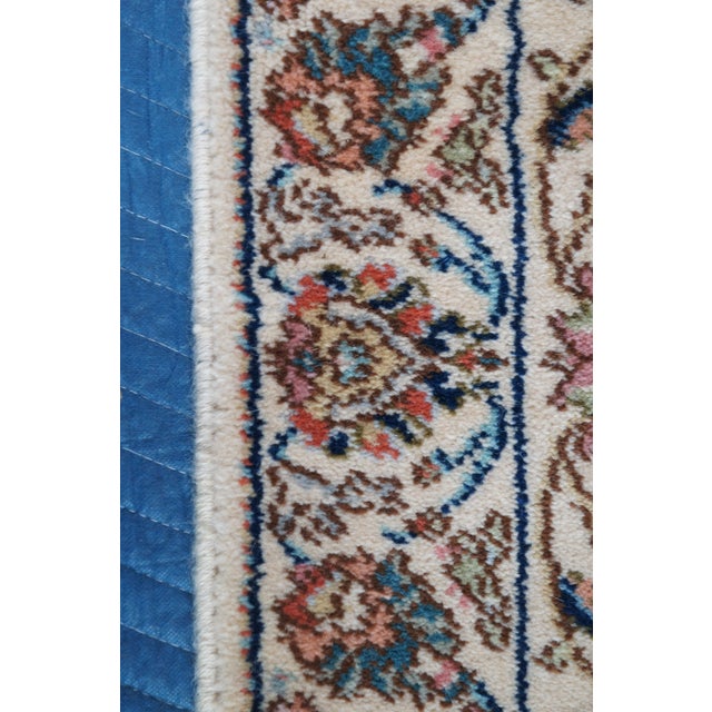 Karastan 100% Wool Oriental Floral Palmette Animal 738 Area Rug Mat 2' X 4" For Sale - Image 9 of 12