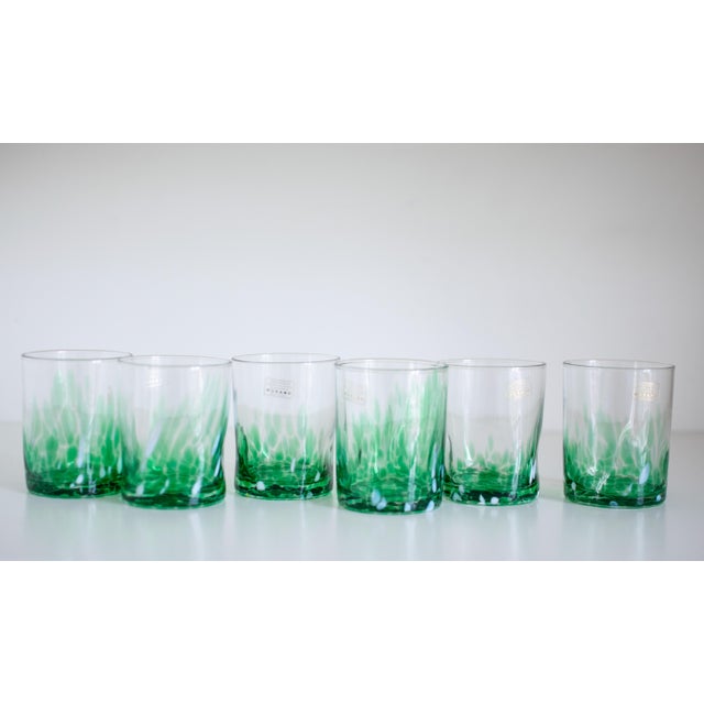 Italian Glasses by Mariana Iskra for Ribes Studio, 2010, Set of 6 For Sale - Image 14 of 14