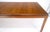 Danish Mid Century Modern Rectangle Walnut Dining Table w 2x18" Leaves MINT For Sale - Image 11 of 18