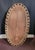 Early 1900s French Style Hand Carved Gilded Oval Beveled Wall Mirror For Sale In Philadelphia - Image 6 of 12