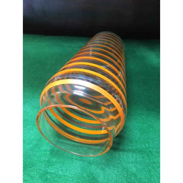 1930s 1930s Art Deco Cobbler Type Cocktail Shaker by Anchor-Hocking in the "Rings" Pattern For Sale - Image 5 of 7