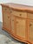 Vintage Rattan and Wood Orange Curved Sideboard, 1980s For Sale - Image 14 of 16