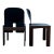 Wood Dark Brown Lacquered Walnut Model 121 Dining Chairs by Tobia & Afra Scarpa for Cassina, 1960s, Set of 4 For Sale - Image 7 of 17