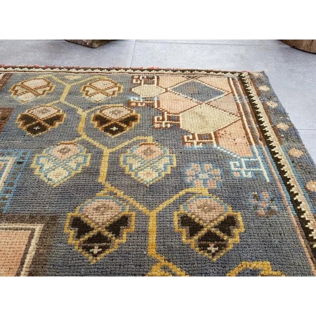 1960s Anatolian Kurdish Handknotted Rug For Sale - Image 10 of 11