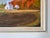 Vintage F. Leschinsky Countryside Acrylic Paint, Framed For Sale - Image 9 of 12