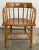 Antique Saloon Style Wood Captain's Chair For Sale In Kansas City - Image 6 of 12