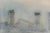 Abstract 650 Chris Cacciotti "Chimneys at Dusk" Abstract Landscape 1991 For Sale - Image 3 of 7