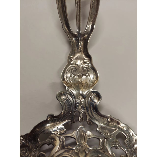 Antique Sterling Frank Whiting Bon Bon Spoon For Sale - Image 11 of 12