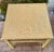 Boho Chic 1980s Coastal Chic Henry Link Wicker Side Table For Sale - Image 3 of 7