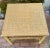 Boho Chic California Coastal Chic Henry Link Wicker Side Table For Sale - Image 3 of 7