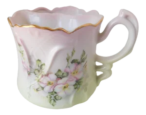 Antique 1890 Hand-Painted Porcelain Nippon Shaving Mug