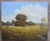 Textile Late 20th Century Texas Live Oak and Wildflowers Landscape Painting For Sale - Image 7 of 8
