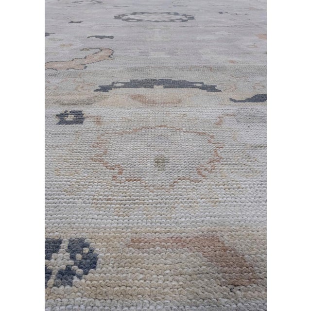 Turkish Oushak Rug 8'3" x 10'5" For Sale In Houston - Image 6 of 8