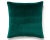 Traditional The House of Scalamandré Torino Velvet Pillow, Emerald For Sale - Image 3 of 3