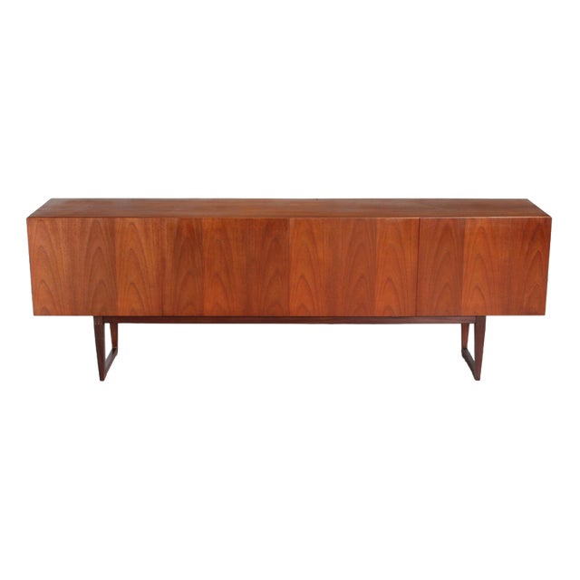 Long Mid-Century Monza Sideboard in Teak by Everest for Heals, 1960s For Sale