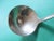 One elegant sterling silver cream sauce ladle in Lunt’s pierced handle Chippendale pattern. The ladle is 5 1/8 long”....
