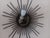 Small Spanish Gold-Leaf Gilt Metal Sunburst Fixture or Sconce, 1960s For Sale - Image 4 of 5
