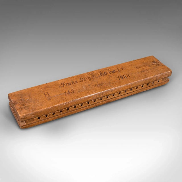 Rustic European 1950s Vintage German Pine Cigar Press For Sale - Image 3 of 9