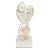 Vintage Cubist Abstract Variegated Marble Sculpture For Sale