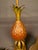 Metal Early 20th Century French Pineapple Motif Table Lamp in Wood, Brass & Steel, Circa 1920 For Sale - Image 7 of 11