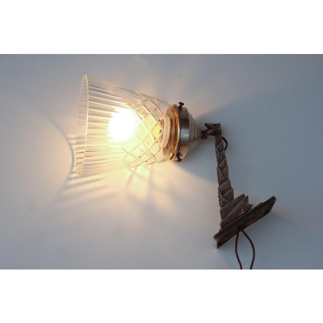 Art Deco Wall Lamp, 1920s For Sale - Image 15 of 16