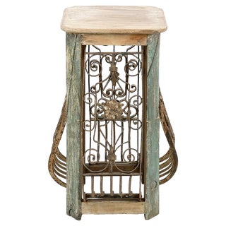 Wooden and Steel Saddle For Sale