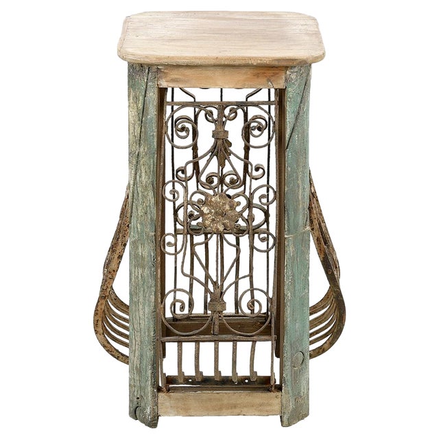 Wooden and Steel Saddle For Sale