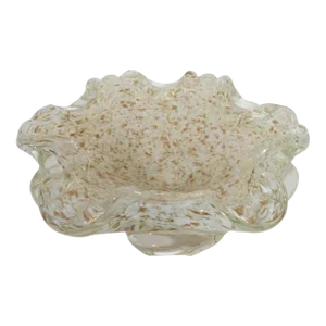 1950s Murano Copper Aventurine Bowl