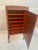 Antique Carved Mahogany Sheet Music Cabinet With Lock and Key For Sale - Image 15 of 17