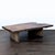 Rustic Attributed Hudson Furniture Single Walnut Slab Coffee Table For Sale - Image 3 of 8