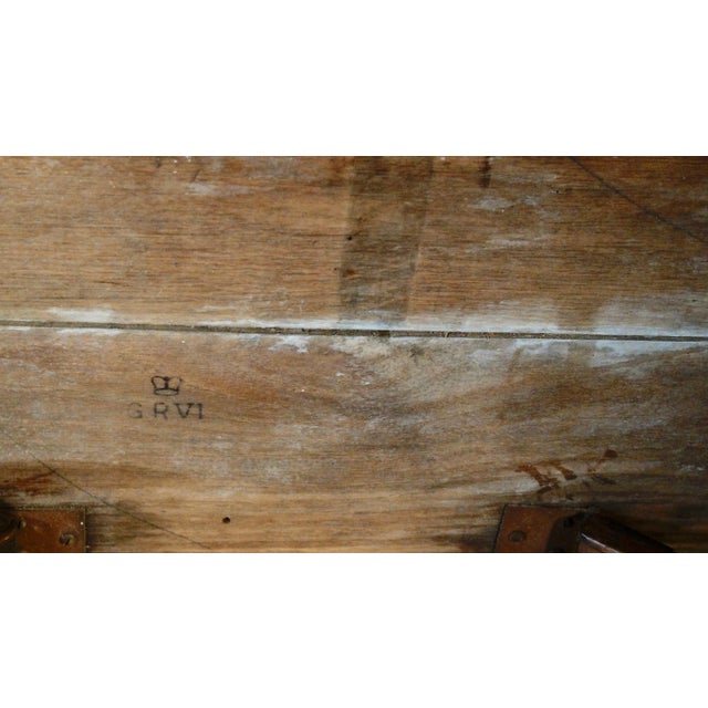 This oak George VI campaign table is interesting, useful and has so much character.