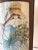Brown 1960s Quadrifoglio Italian Leather & Ceramic Hand Painted Vase or Umbrella Stand For Sale - Image 8 of 11