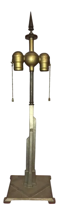 Great Art Deco Skyscraper Lamp
