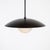 Modern Dome Pendant Light, Black, 29.25in H, 5 Inch Glass Globe, by Research.Lighting, Modern, Minimal Hanging Light For Sale - Image 3 of 7