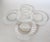 Mid-Century Modern 1940s t.g. Hawkes Cut Crystal Luncheon Salad Plates, Lady Alice Pattern, Set of 5 For Sale - Image 3 of 10