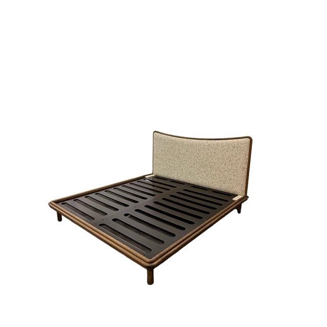 Modern Carlton Bed Frame, King For Sale - Image 3 of 5