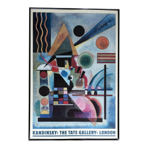 Vintage Kandinsky Poster ‘Swinging’ ~ the Tate Gallery London