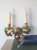 French Wall Light in Bronze with Green Crystals, 1890s For Sale - Image 3 of 11
