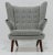 The Hans J. Wegner 1914-2007 "Papa Bear" Chair, model AP19, produced for A.P Mobler and designed in 1951, epitomizes...