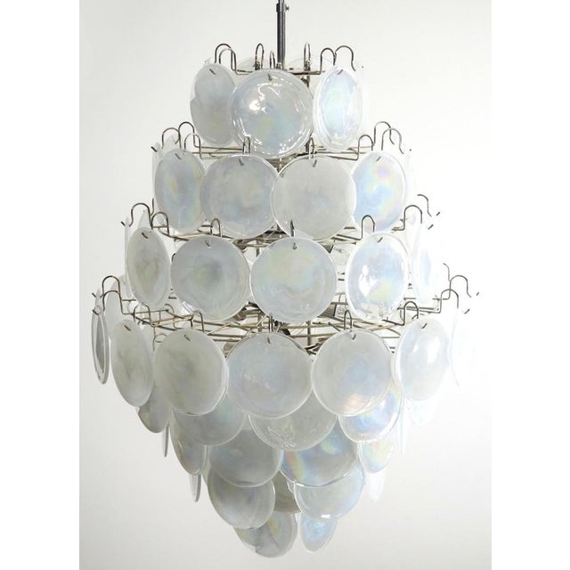 Vintage Italian Murano Chandeliers, 1990, Set of 2 For Sale - Image 14 of 17