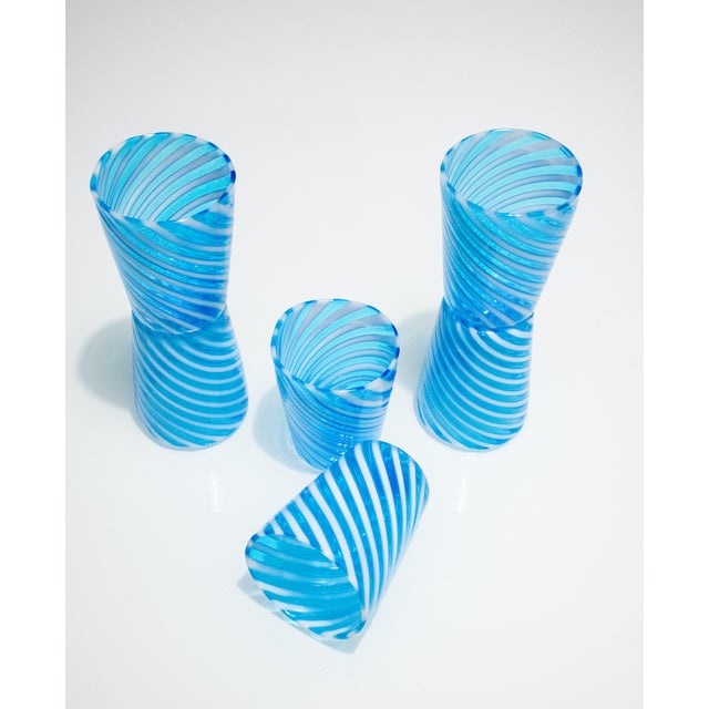 Murano Glasses by Mariana Iskra for Ribes the Art of Glass, Set of 6 For Sale - Image 6 of 15