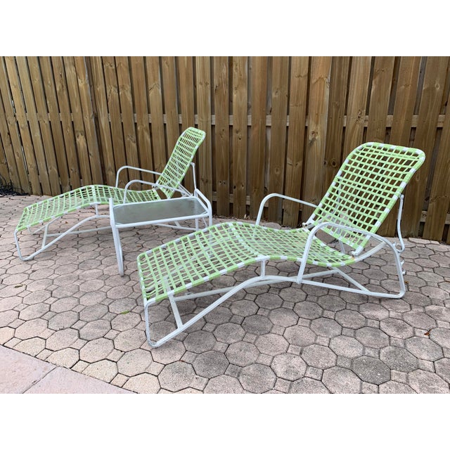 Brown Jordan Tamiami Sage Green Patio Furniture Set 8 Pieces Chairish